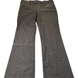 Banana Republic Wide Leg Cotton Trousers | Gray | Size 14
